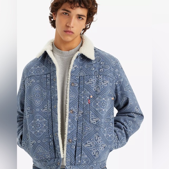 Levi's Type 1 Sherpa Jacket - Picture 1 of 7